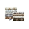 thumbnail image 3 of Beautyrest Polyester Oversized Faux Tip Dye Heated Throw in Blush Pink/Gray, 3 of 9