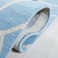 thumbnail image 5 of SAFAVIEH Fifth Avenue Deborah Abstract Area Rug, Light Blue/Navy, 4' x 6', 5 of 8
