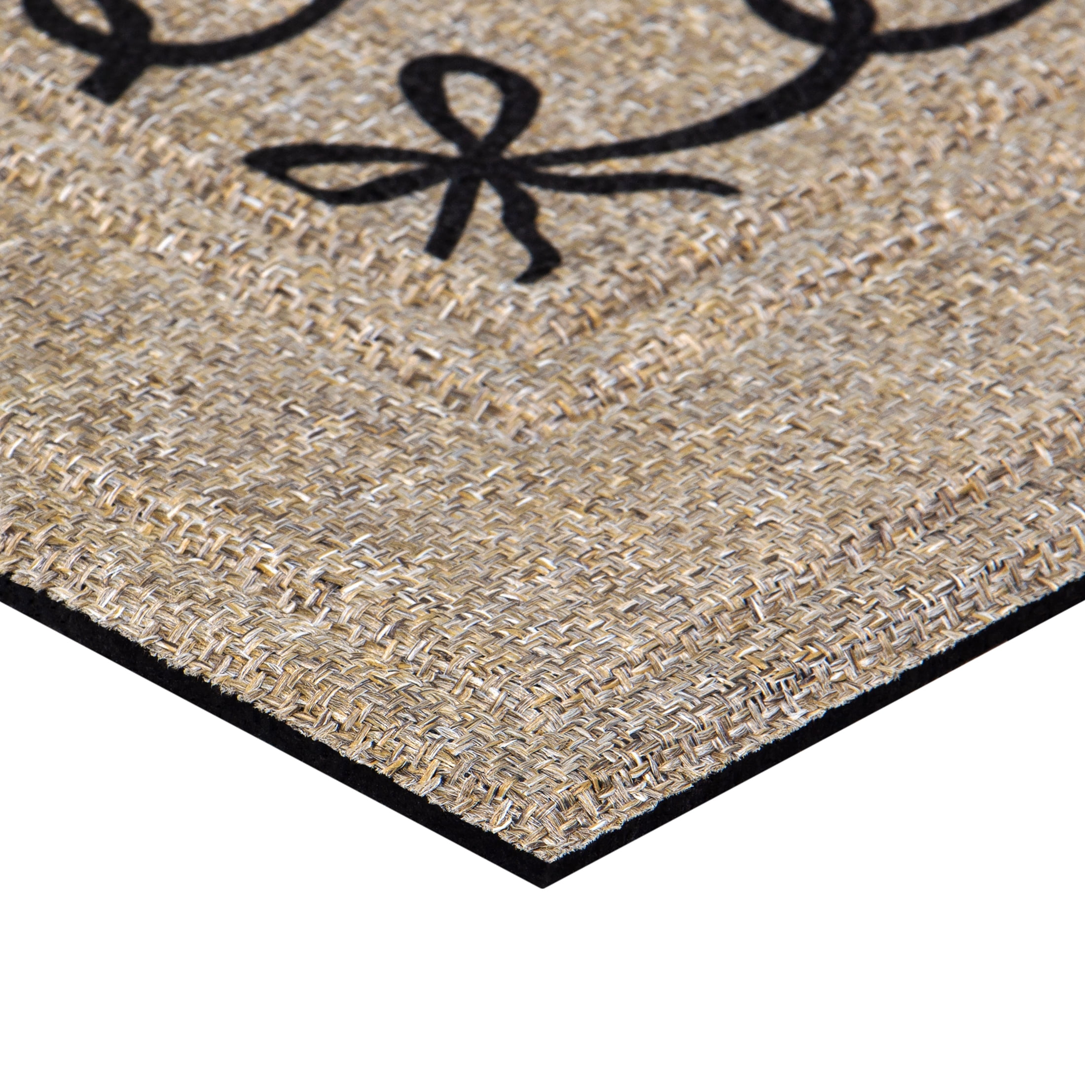 Welcome Bows, Apache Mills Sisal 18x30 Indoor Outdoor Entrance Doormat