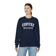 thumbnail image 5 of Coffee Weather Sweatshirt, Coffee Lover Gifts, Cozy Winter Sweatshirt, 5 of 5