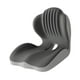 thumbnail image 3 of Cojín de asiento transpirable con respaldo para silla de oficina y asiento de coche. Negro, 3 of 8