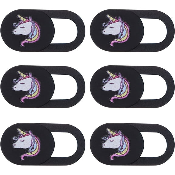 Computer Stickers 6pcs Computer Webcam Phone Functional Adhesive Tablet Privacy Multi- Functional Camera Covers Stickers Multi- Accessories Computer Camera