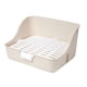 thumbnail image 4 of Caja de arena para conejos, inodoro para mascotas, bandeja de limpieza desmontable portátil, entrenamiento para ir al baño, rincón para cobayas, ,, 4 of 8