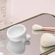 thumbnail image 2 of Alfombrilla limpiadora de brochas de maquillaje, cuenco de silicona para fregar brochas de maquillaje, herramienta de lavado portátil, limpiadores de brochas cosméticas para niñas, fácil limpieza, azu, 2 of 5