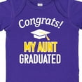 thumbnail image 4 of Inktastic Congrats My Aunt Graduated with Cap Boys or Girls Baby Bodysuit, 4 of 5