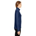 thumbnail image 2 of Team 365 TT31W Women's Zone Performance Quarter-Zip Pullover-Sport Dark Navy-XS, 2 of 3