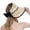 Beige, variant on Women Outdoor Sun Hat Double Large Brimmed Sunscreen All Tethered Pink One Size