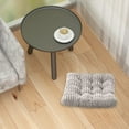 thumbnail image 5 of JingChun Cotton Chair Cushion with Ties Ultra Soft Warm Floor Cushion for Kids Reading Nook Comfortable Square Seat Cushion for Adult, 5 of 6