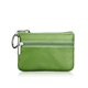 thumbnail image 5 of 1 mini monedero de cuero verde para mujeres, hombres, niños, niñas y niños. Rojo Verde, 5 of 5