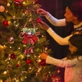 thumbnail image 6 of Vikakiooze 2023 Christmas Tree Ornaments Jingle Bell Hanging Pendant Xmas Home Party Decorations, 6 of 9