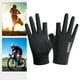 thumbnail image 4 of Guantes de protección solar para conducción de primavera y verano, guantes de pesca no transpirables a prueba de sudor, pantalla táctil, seda de de negro Macarena Guantes de verano, 4 of 8