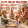 thumbnail image 6 of Montessori Learning Toys for 1 Year Old, Busy Board for Toddlers, Toddler Toys for Boys Girls 1 2 3 Year Old, Preschool Toys, Perfect Birthday Gift, 6 of 10