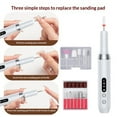 thumbnail image 5 of Portable Electric Nail Drills, Manicure and Pedicure Sets for Grinding,polishing and Trimming,Rechargeable Pedestal Nail Polisher, 5 of 5