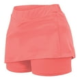 thumbnail image 6 of GigrtiJin 2-13 Years Toddler Girls Skort Solid Color Solid Color High Waist Running Skirt Casual Sport Skirt for Children, 6 of 6