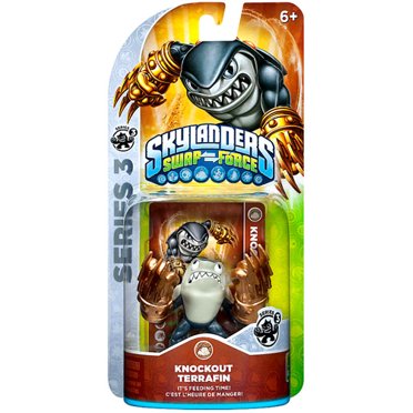 Skylanders SWAP Force: Knockout Terrafin Series 3 Character