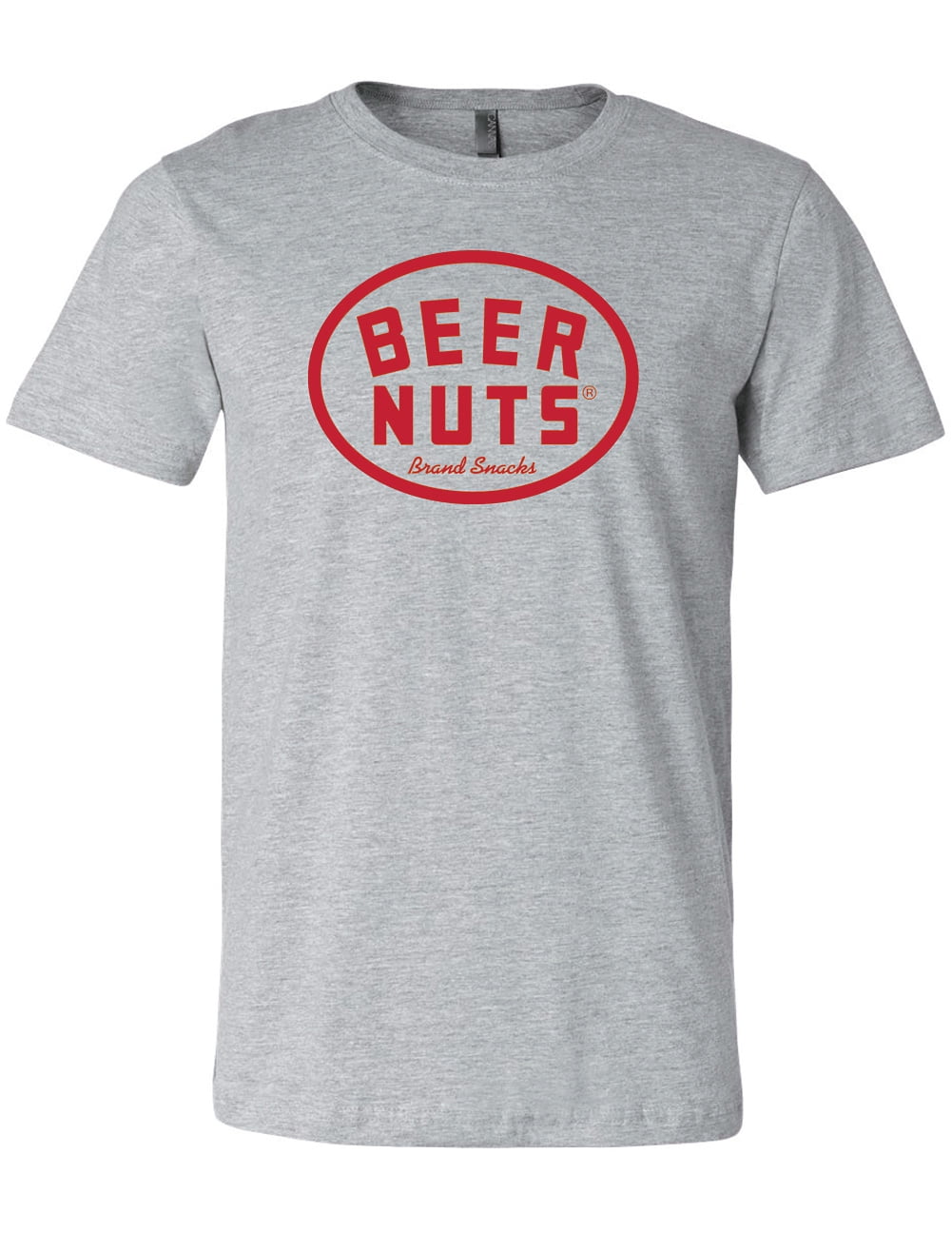 Brew City Beer Nuts Logo Brand Snacks Gray TShirt, Officially