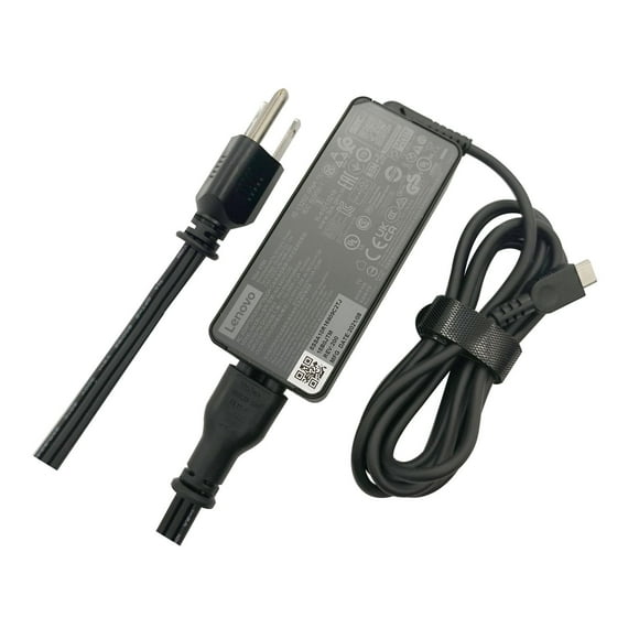 Cargador Lenovo Laptop 45 W USB tipo C (USB-C) Adaptador de corriente alterna