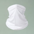 thumbnail image 5 of JoveMarine Lightweight Cycling Mask Face - Protection from Sun Fishing Neck Scarf Breathable Fast Drying for Motorcycle Riding Outdoor Sports Men Face Masks,White, 5 of 6