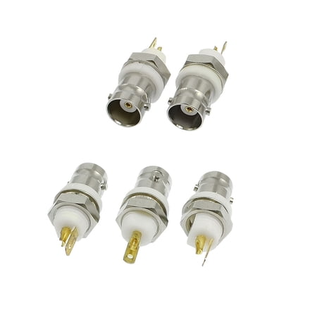 Unique Bargains 5Pcs BNC Female Connector Adapter for CCTV Cable Extension price history on PriceWatchPro