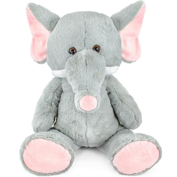 Super Soft Plush Elephant Stuffed Animal Toy, Adorable Jumbo jungle