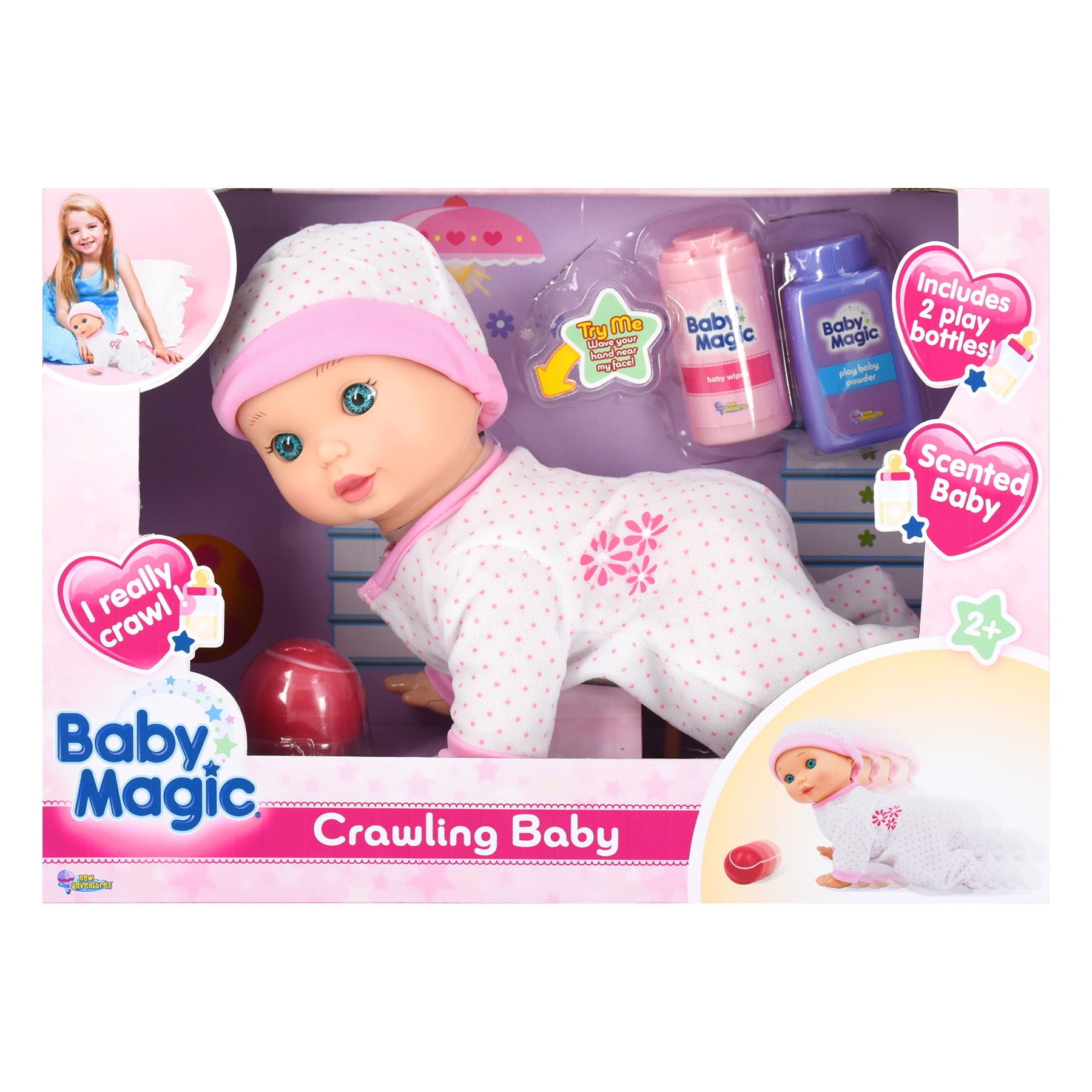 Baby Doll Baby feeding play set battery operated and sounds Toy Gift set 
