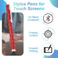 thumbnail image 4 of Uxcell Stylus Pens for Touch Screens, High Precision Universal Bling Stylus Crystal Metal Capacitive Pen Red, 4 of 7
