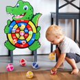 thumbnail image 1 of Juegos de mesa de dardos educativos para niños juegos de fiesta al aire libre en interiores Diana con bolas adhesivas juegos deportivos para niños, 1 of 4