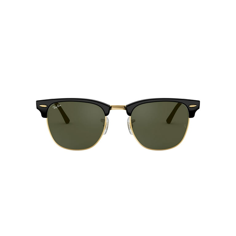 Decir Factor malo Gimnasio Ray-Ban RB3016 Clubmaster Adult Sunglasses - Walmart.com
