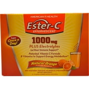 American Health Ester-C Effervescent Plus Electrolytes - Natural Orange Flavor