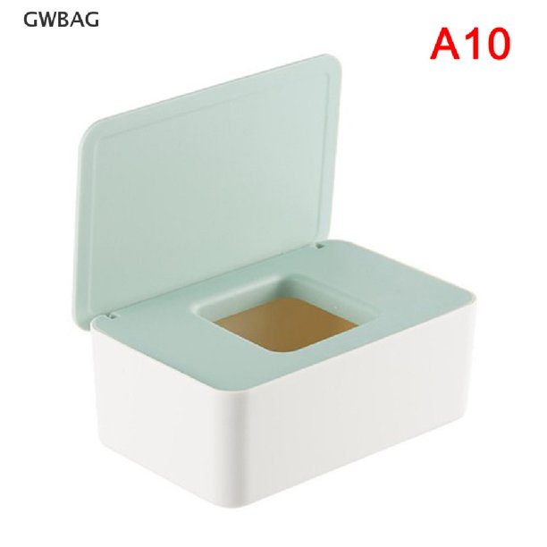 GWBAG Caja De Almacenamiento De Toallitas Húmedas A Prueba De Polvo Con Tapa , Pañuelos De Escritorio Para El Hogar , Dispensador Portátiles huangjie unisex
