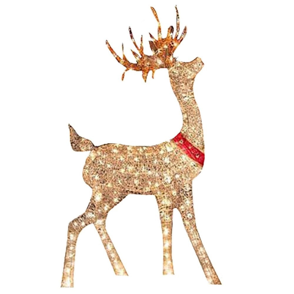 Merry Christmas LightUp Holiday Indoor Outdoor Xmas Decor LED Reindeer
