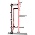 thumbnail image 3 of FlexWave HRCK1 Half Rack Conversion Kit, Red & Black, 3x3 Steel Add-On for Wall-Mount Squat Racks, 3 of 7