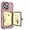 Rose Gold, variant on Compatible with iPhone 14 Pro Max Case Mirror Case with Card Holder, Cute Luxury Fashion Makeup Mirror Back Cover Wallet Case Soft Silicone Rubber Bumper Slim Ultra Thin Protection Phone Case