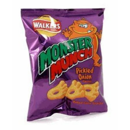 s Monster Munch Pickled Onion - 6 Pack, Walkers Monster Munch Pickled Onion By (The Best Pickled Onions)