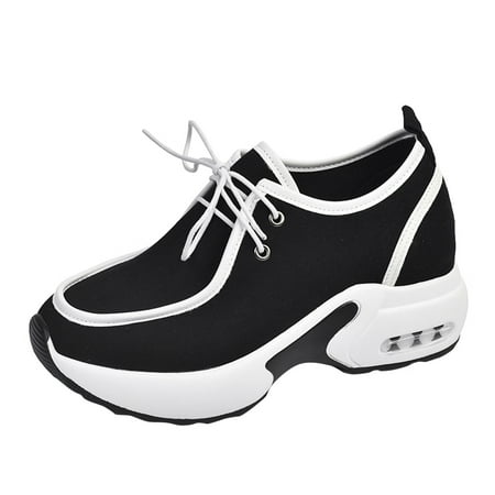 

Sneakers for Women Leisure Women S Lace Up Travel Soft Sole Comfortable Shoes Outdoor Mesh Shoes Runing Fashion Sports Breathable Sneakers Womens Sneakers Mesh Black 37