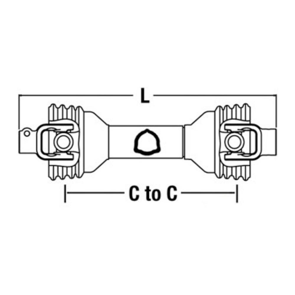 Power Take Off Parts CS53414 Rotary Cutter Bondioli Pavesi 100 Series