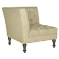 thumbnail image 3 of SAFAVIEH Jack Tufted Corner Chair Antique Gold, 3 of 7