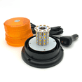 thumbnail image 3 of Luz de advertencia de seguridad para automóvil con 40 LED, luz estroboscópica para carretilla elevadora y camión, luz ámbar magnética de 12-24 V, 3 of 5
