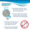 thumbnail image 4 of Almohadilla de filtro de agua compatible con HQRP Lennox Healthy Climate, 4 of 8