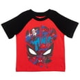 thumbnail image 2 of Marvel Spider-Man Miles Morales Spider-Gwen Ghost Spider Toddler Boys 3 Pack T-Shirts Toddler to Big Kid, 2 of 5