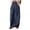 Navy, variant on COMVALUE Men's Summer Pleated Linen Wide Leg Pants Loose Fit Draped Retro Casual Trousers (Khaki, XL)