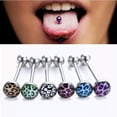 thumbnail image 6 of EOEMY 60Pcs Steel Body Piercing Nose Ear Hoop Bone Rings Lip Segment Jewelry-24Pcs -Colorful, 6 of 9