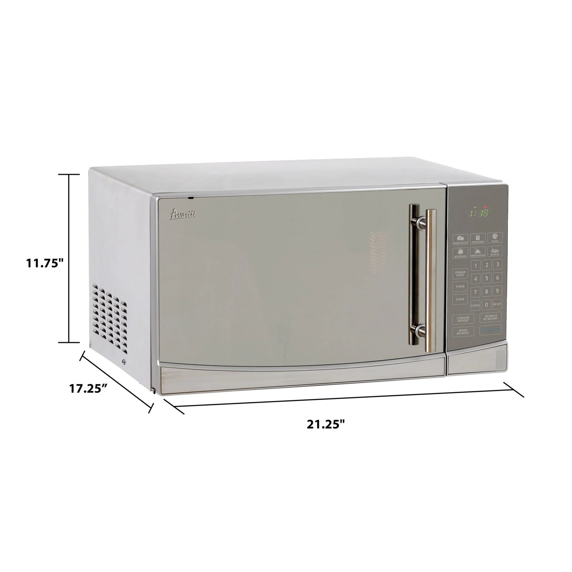 AVANTI MO1108SST countertop microwave