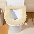 thumbnail image 1 of Siège de Toilette Aromathérapie, Housse de Siège de Toilette Pliable Épaissie, Coussin de Siège de Toilette Portable avec Poignée, Coussin de Commode de Lavage Répétable, Coussin de Siège de Toilette Toutes Saisons, 1 of 6