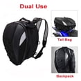 thumbnail image 2 of Bolsa trasera para moto YSMOTO impermeable con reflectores, 1 kg, 2 of 9