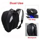 thumbnail image 2 of Bolsa trasera para moto YSMOTO impermeable con reflectores, 1 kg, 2 of 9
