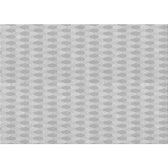 Ahgly Company Machine Washable Indoor Rectangle Transitional Dark Gray Area Rugs, 2' x 4'