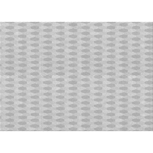 Ahgly Tapis Rectangulaire Lavable en Machine Intérieur Transitionnel Gris Foncé, 8 Pieds x 10 Pieds