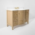thumbnail image 2 of Lauren 42 in. Bath Vanity Set in Oak with White Quartz Top and Undermount Basin, 2 of 8