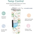 thumbnail image 3 of Frog Skinny Tumblers with Lids and Straws, Double Wall Vacuum Slim Water Tumbler 20 OZ for Men Women, 3 of 6